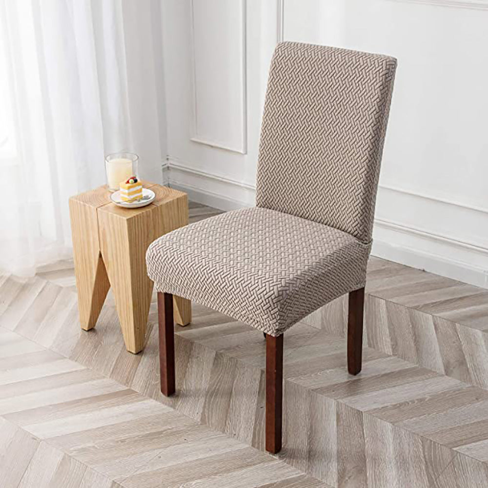 「🎊New Year - 40% Off」Soft Spandex Solid Color Stretch Dining Chair Covers
