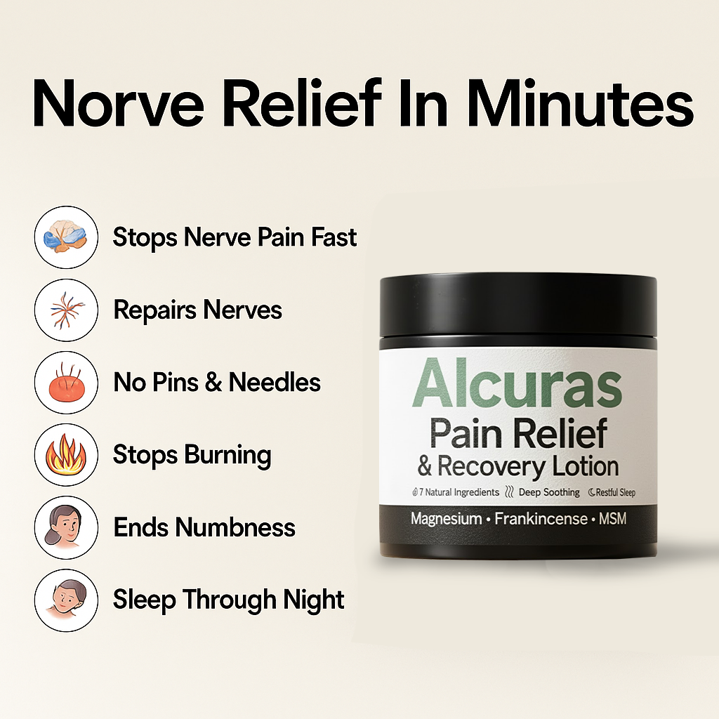 Alcuras Neuropathy Pain Relief & Repair Lotion 👉 Buy 2 • Free Shipping 🚚