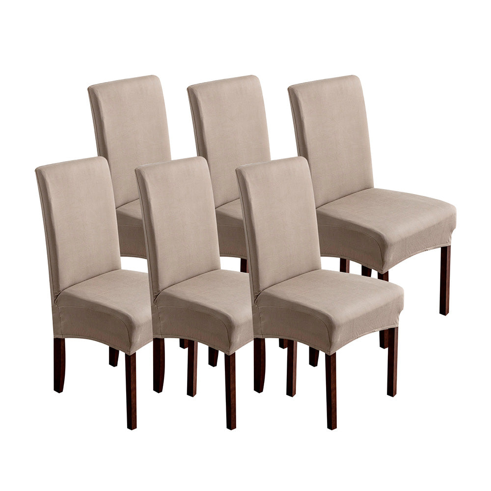 「🎊New Year - 40% Off」Soft Spandex Solid Color Stretch Dining Chair Covers