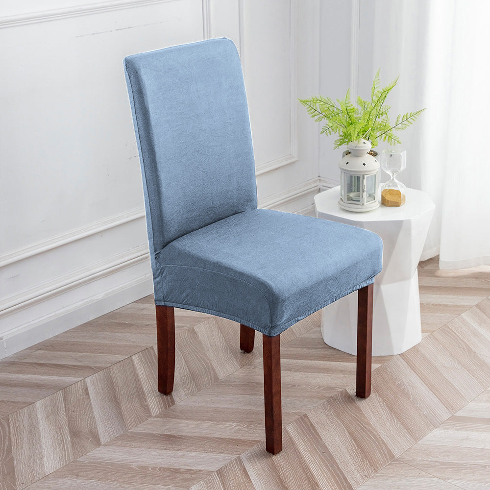「🎊New Year - 40% Off」Soft Spandex Solid Color Stretch Dining Chair Covers