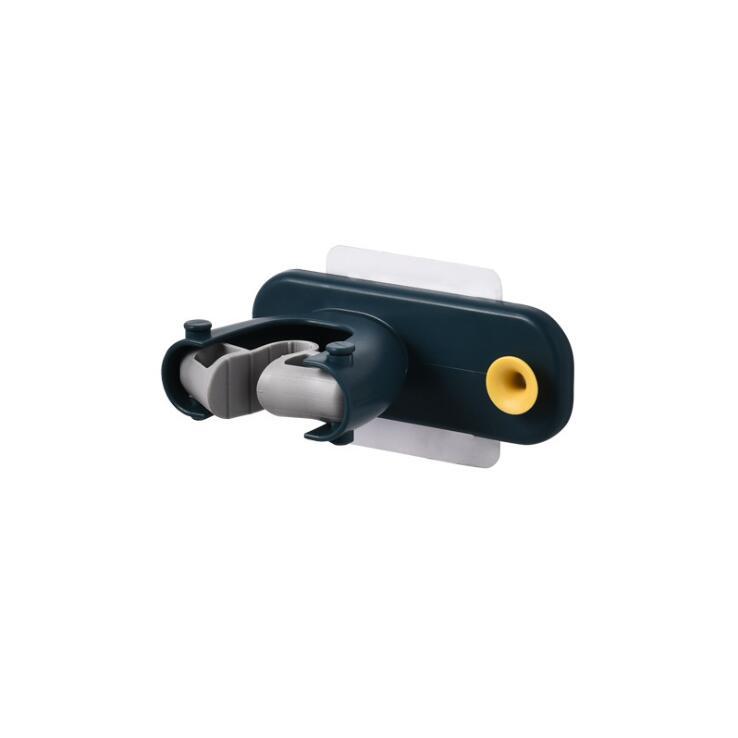 2pcs wall-mounted non-punching automatic grip mop holder