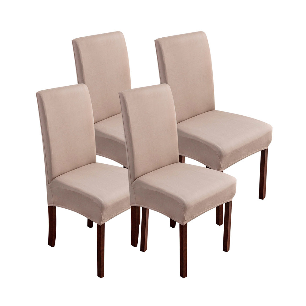 「🎊New Year - 40% Off」Soft Spandex Solid Color Stretch Dining Chair Covers