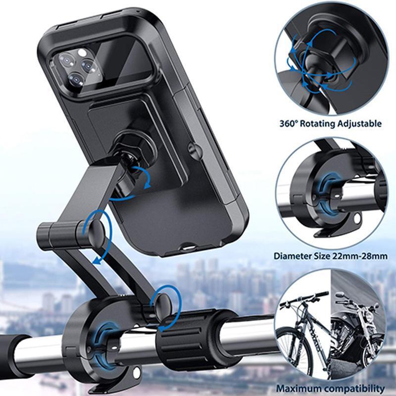 🔥Last Day Promotion 49%OFF🔥-🚲Waterproof Bicycle & Motorcycle Phone Holder