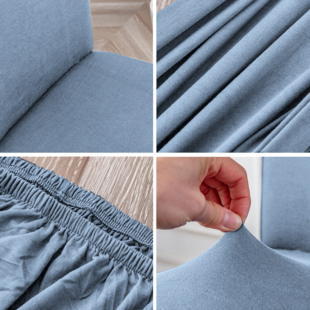 「🎊New Year - 40% Off」Soft Spandex Solid Color Stretch Dining Chair Covers