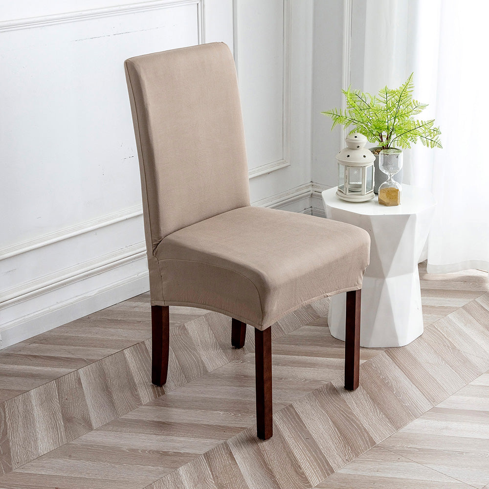 「🎊New Year - 40% Off」Soft Spandex Solid Color Stretch Dining Chair Covers