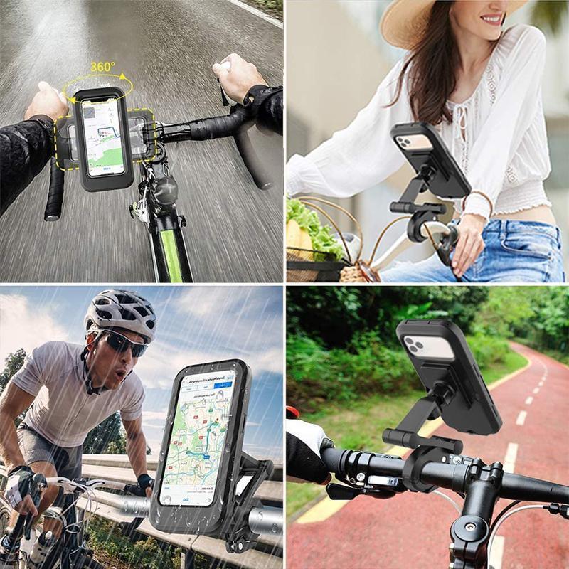 🔥Last Day Promotion 49%OFF🔥-🚲Waterproof Bicycle & Motorcycle Phone Holder