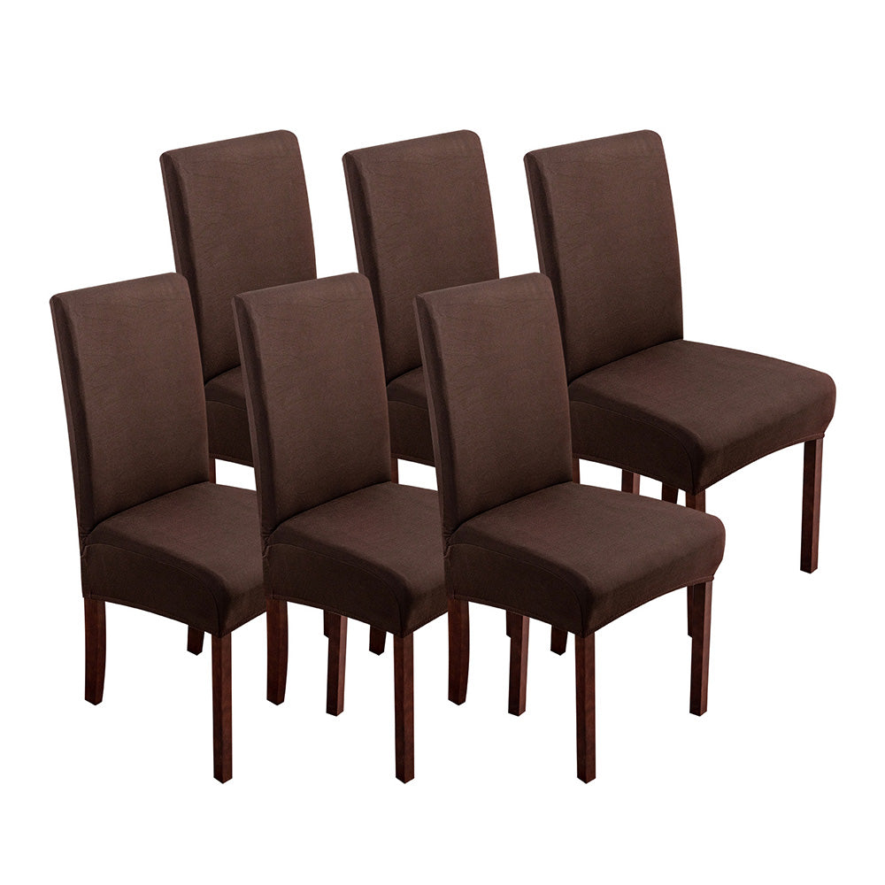 「🎊New Year - 40% Off」Soft Spandex Solid Color Stretch Dining Chair Covers