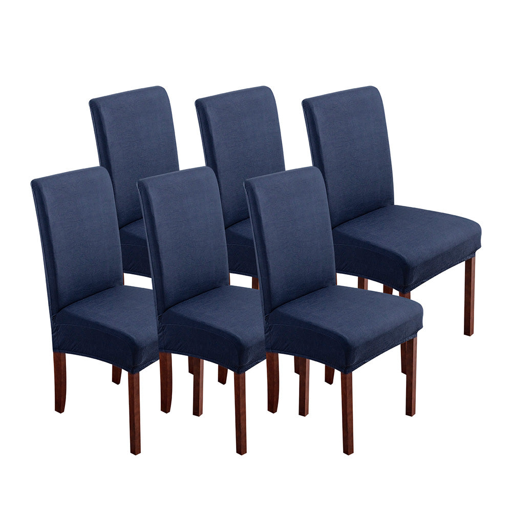 「🎊New Year - 40% Off」Soft Spandex Solid Color Stretch Dining Chair Covers