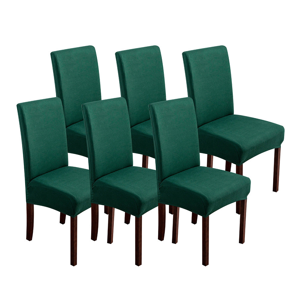 「🎊New Year - 40% Off」Soft Spandex Solid Color Stretch Dining Chair Covers