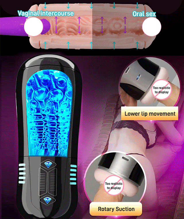 YUNPSOTM[Discreet Delivery] Fully automatic, hands-free retractable relaxation cup