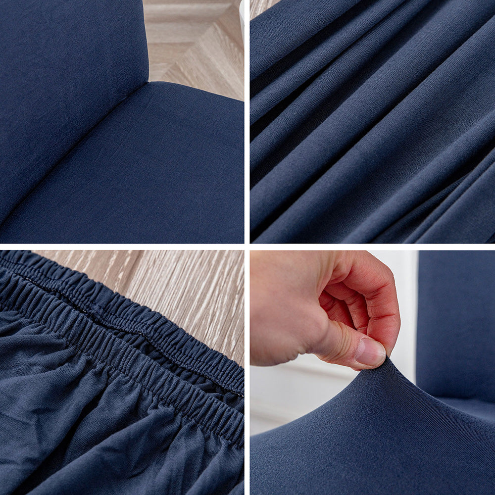 「🎊New Year - 40% Off」Soft Spandex Solid Color Stretch Dining Chair Covers