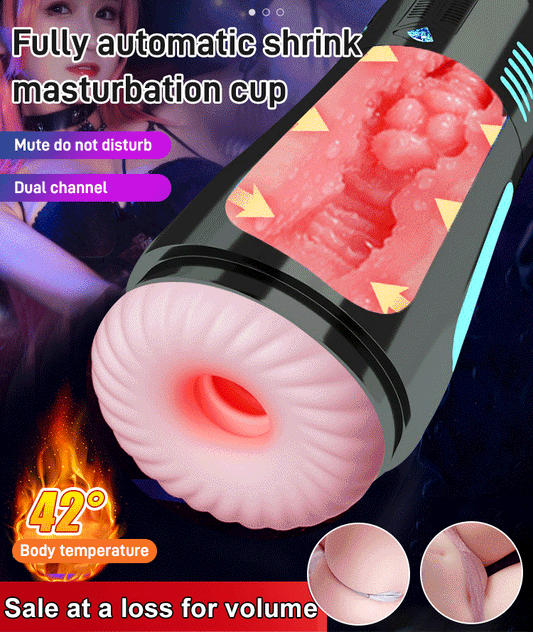 YUNPSOTM[Discreet Delivery] Fully automatic, hands-free retractable relaxation cup