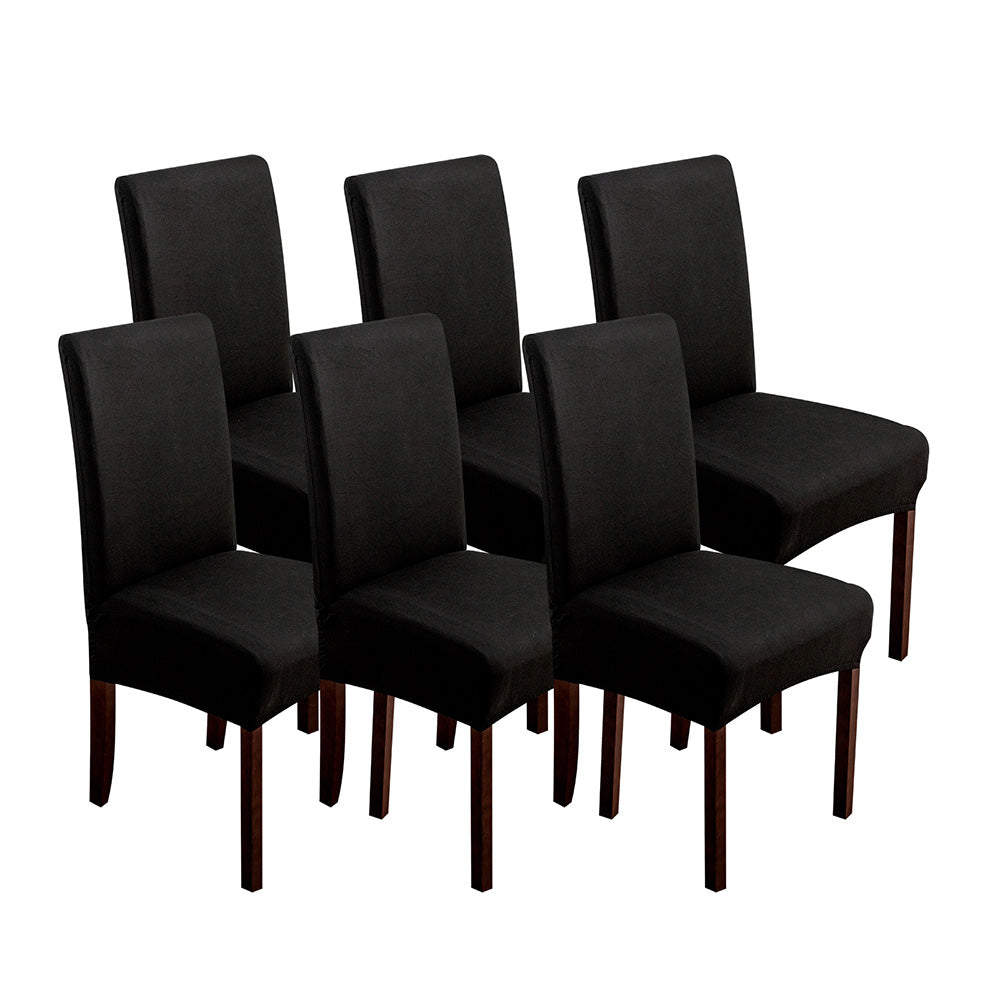 「🎊New Year - 40% Off」Soft Spandex Solid Color Stretch Dining Chair Covers