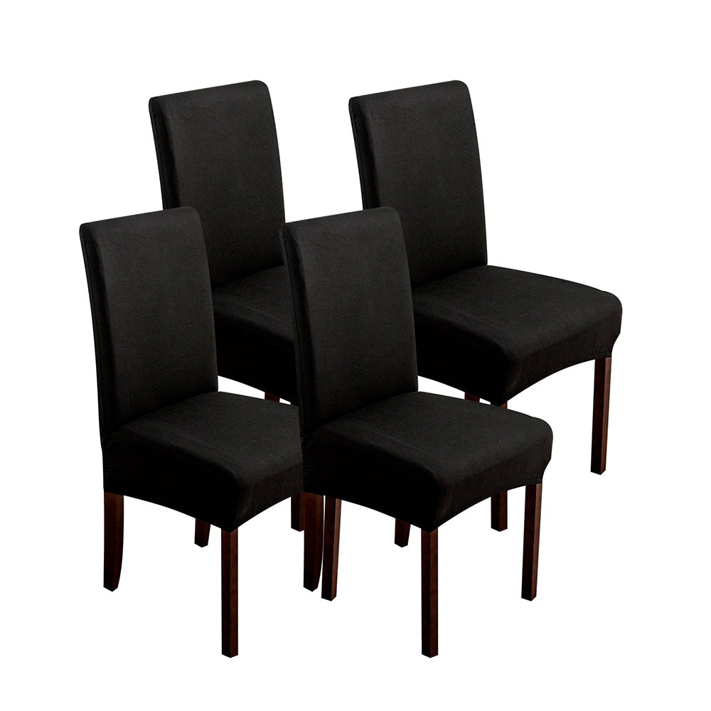 「🎊New Year - 40% Off」Soft Spandex Solid Color Stretch Dining Chair Covers