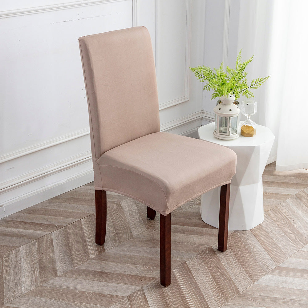 「🎊New Year - 40% Off」Soft Spandex Solid Color Stretch Dining Chair Covers