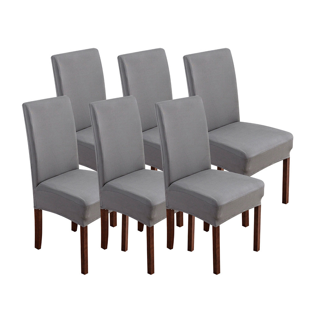 「🎊New Year - 40% Off」Soft Spandex Solid Color Stretch Dining Chair Covers
