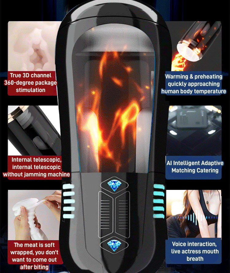 YUNPSOTM[Discreet Delivery] Fully automatic, hands-free retractable relaxation cup