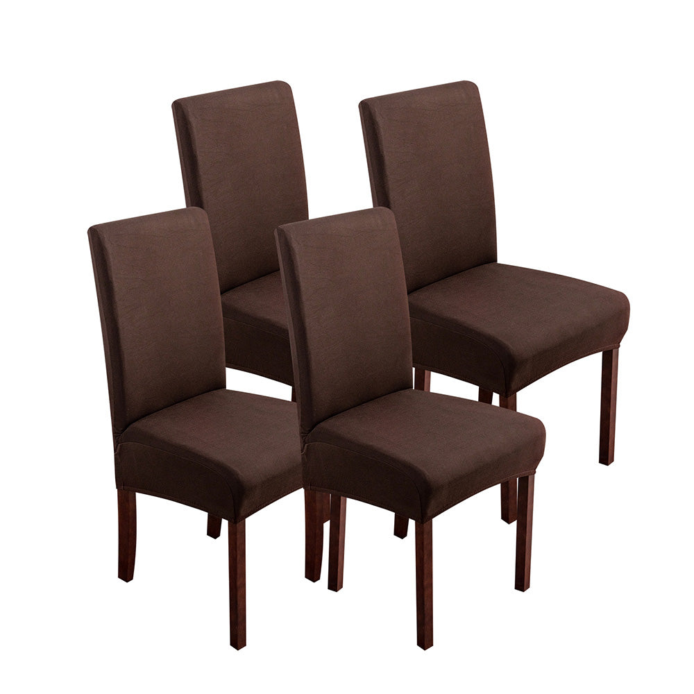 「🎊New Year - 40% Off」Soft Spandex Solid Color Stretch Dining Chair Covers