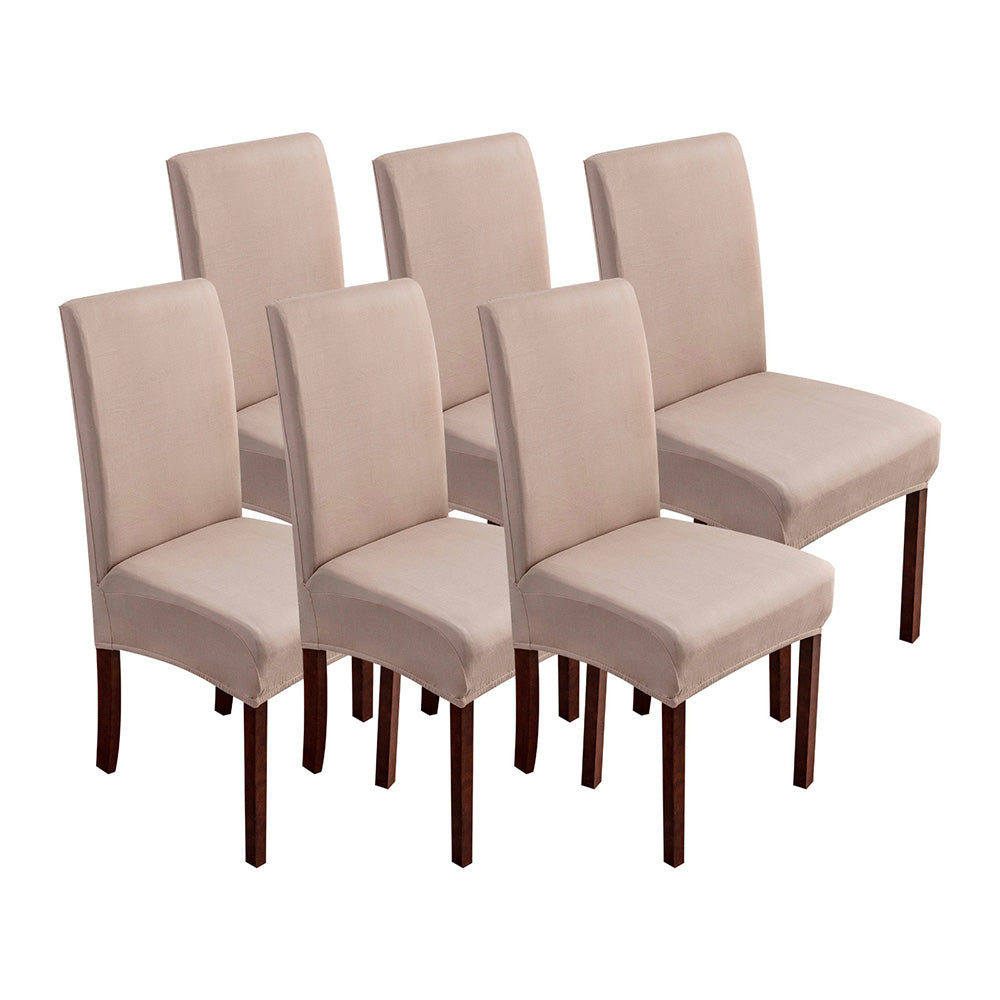 「🎊New Year - 40% Off」Soft Spandex Solid Color Stretch Dining Chair Covers
