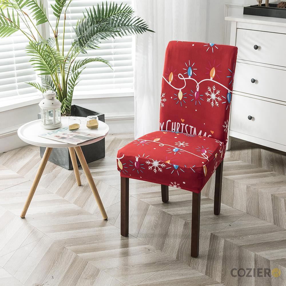 「🎊New Year - 40% Off」Soft Spandex Solid Color Stretch Dining Chair Covers